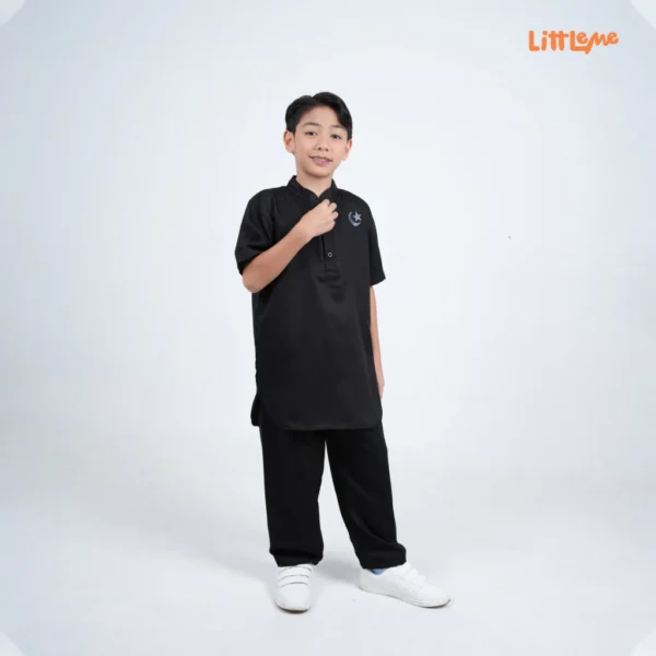 Little Me - Setelan koko Anak Laki Laki Kurta Rayyan usia 6 bulan - 10 tahun - Image 8