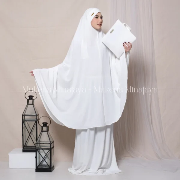 MINAJAYA - Mukena Dewasa Lesty 3in1 Bahan Crinkle Airflow - Image 8