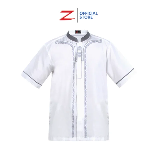 Zeintin - Baju Koko Pria Zeintin Lengan Pendek Fashion Pria Baju Pria Bahan Cotton Katun AT - Image 2