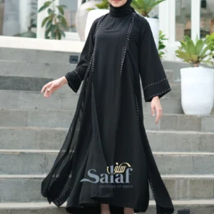 Abaya Turkey Gamis Hitam Turki