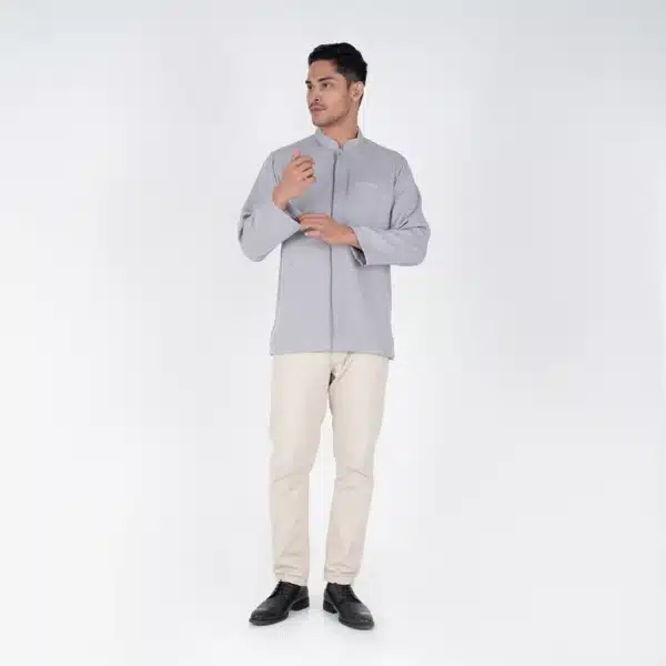 BENHILL Kemeja Koko Pria "Tenun Sultan" Dobby Panjang New Color - Image 7