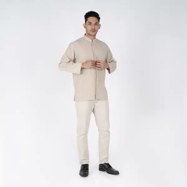 BENHILL Kemeja Koko Pria "Tenun Sultan" Dobby Panjang New Color - Image 10