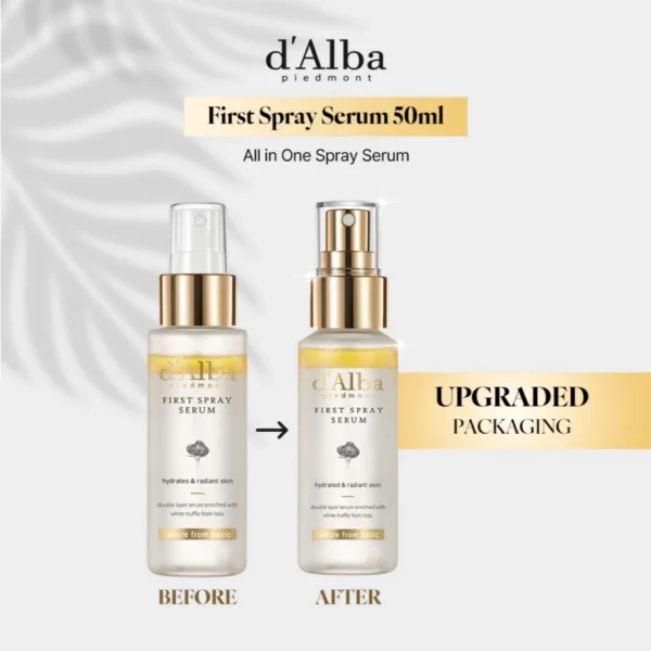d'Alba White Truffle First Spray Serum 50ml - Image 4