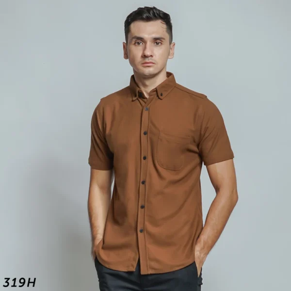 HSRM - Pique Basic Shirt Short Sleeves - Image 2