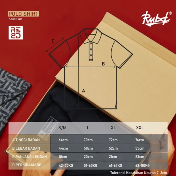 Rambidend - Polo Shirt polos Terkeren T-Shirt Baju Santai Baju Kerja Baju Kerah Brand Quality Caramel - Image 2