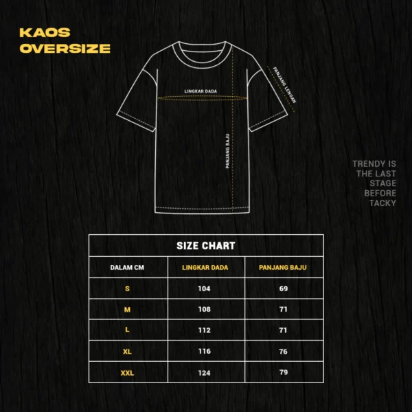 FortKlass Kaos Oversize KANTONG Kaos T-Shirt 24s Cowok Premium Katun Combed 24S unisex - Image 6