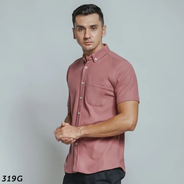 HSRM - Pique Basic Shirt Short Sleeves - Image 7