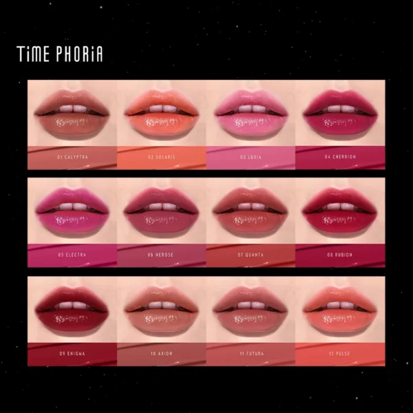 TIME PHORIA-READY STOCK-STELLAR DUST LIP STAIN 5ML | Lipstick Liptint Lip Gloss Lipcream - Image 7